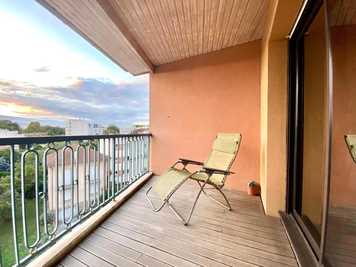 Ferienwohnung La Garonne - T3 Avec Parking Prive Toulouse Exterior foto